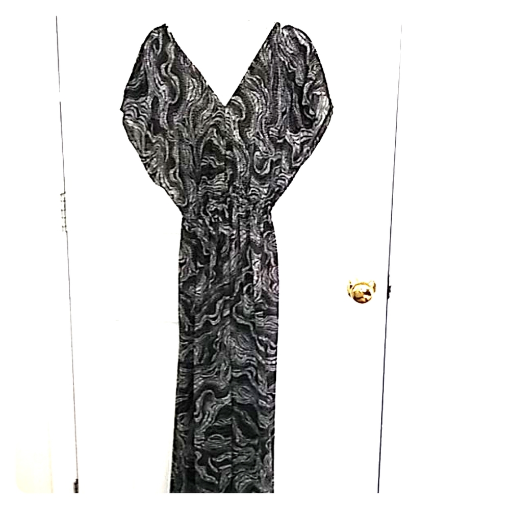 Sheer maxi dress